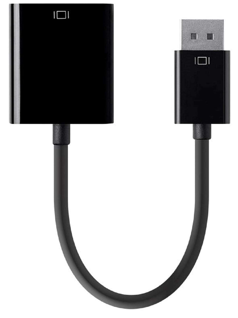 [Australia - AusPower] - Monoprice DisplayPort 1.2a to VGA Active Adapter, Black (112790) 
