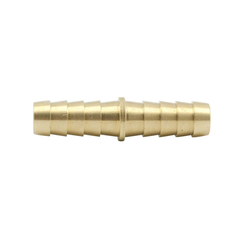 [Australia - AusPower] - Vis Brass Hose Barb Fitting, Splicer/Union/Mender, 5/8" Barbed x 5/8" Barbed Fuel Line Connector (Pack of 5) 5/8" Pack of 5 