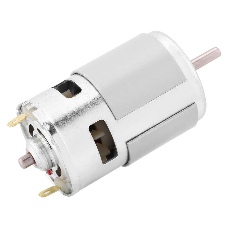 [Australia - AusPower] - 12V 0.32A 60W 3500RPM Metal DC Brush Motor Large Torque High Power for Electric Tools, Electric Fans, Electric Cleaners 