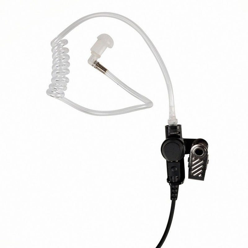 [Australia - AusPower] - AIRSN Listen Only Earpiece for Motorola Radio,1 Pin 3.5mm Surveillance Kit Acoustic Tube Headset for Walkie Talkie 