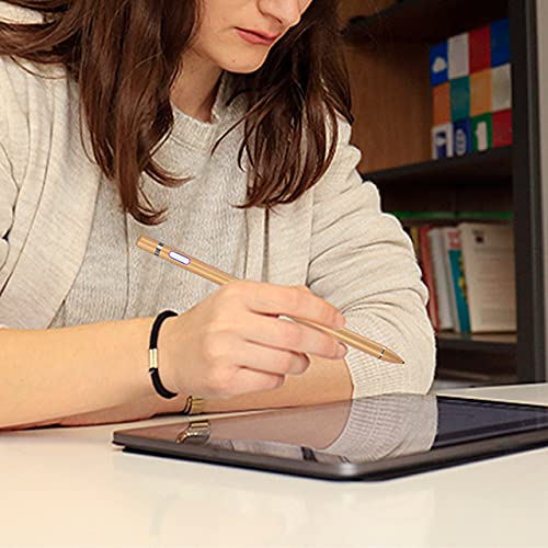 [Australia - AusPower] - Stylus Pen for iPhone, Drawing Handwriting Active Stylist Digital Smart Pencil Compatible with iPhone 12 Pro/12 Pro Max/12 mini/12/SE/11 Pro Max/11 Pro/11/XR/XS Max/XS/X/8 Plus/8 and More (Yelllow) 