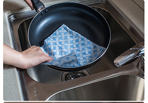 [Australia - AusPower] - JEBBLAS Cleaning Towels Dish Towels and Dish Cloths Reusable Towels,Handy Cleaning Wipes, Great Dish Towel, Disposable, Absorbent, Dry Quickly Total 60 Sheets 