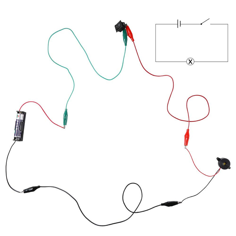 [Australia - AusPower] - Sntieecr 6 Set 131 PCS DC Motors Kit, Mini Electric Motor 1.5-3V 15000RPM with 66 PCS Plastic Gears, Shaft Propeller, Bulbs, Buzzer Sounder, Science Experiment Set for Kid DIY STEM Engineering Project 