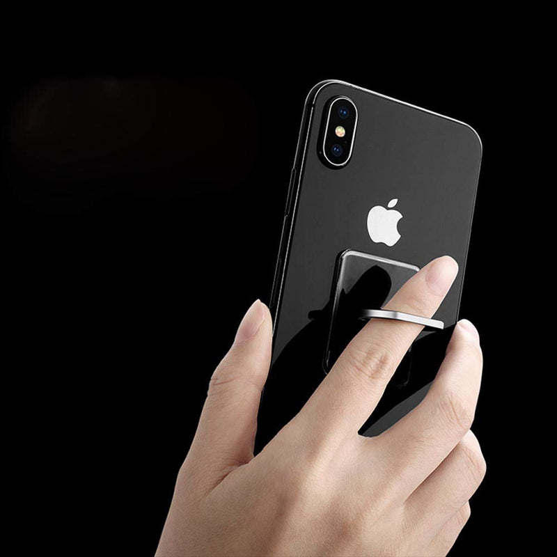 [Australia - AusPower] - ZOEAST(TM) Phone Ring Grip Transparent Pentagram Pentacle Star Universal 360° Adjustable Holder Case Stand Stent Mount Kickstand Compatible with iPhone Samsung Galaxy Android Pad Tablet (Star) 