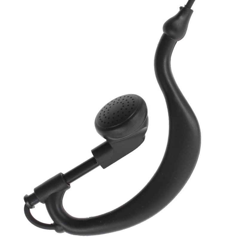 [Australia - AusPower] - Tenq 2-pin G Shape Earpiece Headset for Motorola Radio Cls1110 Cls1410 Cls1413 Cls1450 Cls1450c Etc 