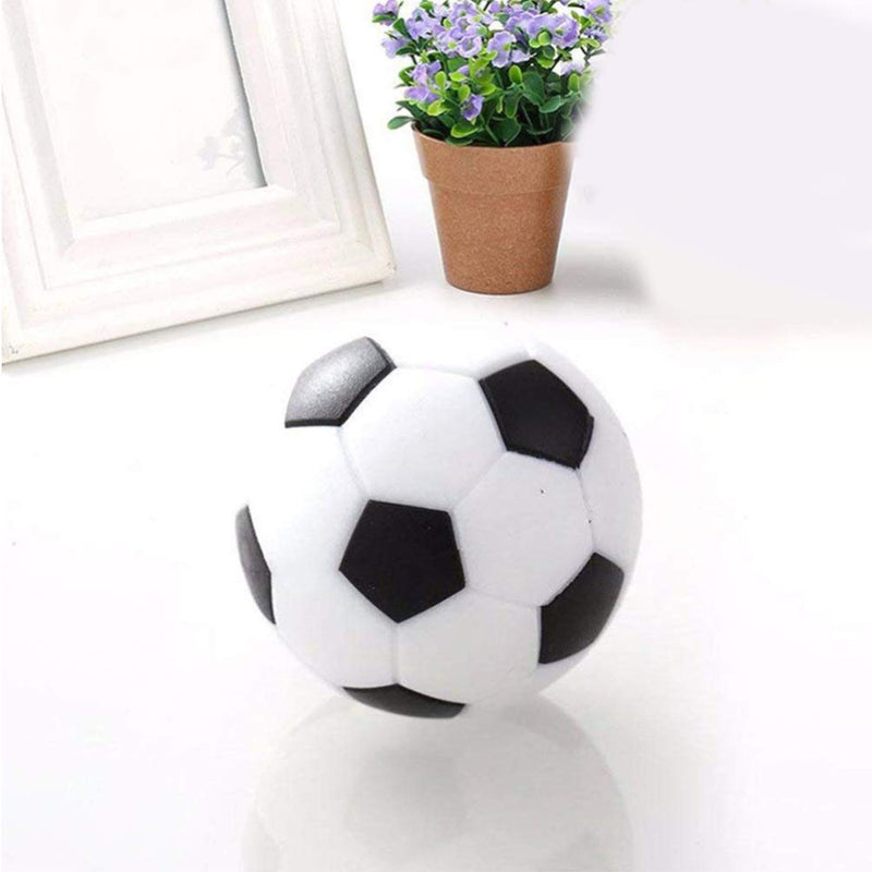 [Australia - AusPower] - BESPORTBLE 12 Pcs Table Soccer 31mm Foosball Replacement Balls Mini Table Footballs Soccer Game Ball Accessory (Black) 
