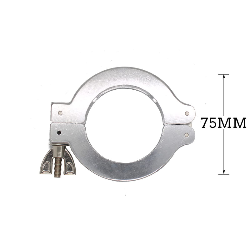 [Australia - AusPower] - QMINOX KF50 Aluminium Clamp KF Flange fittings NW50 Clamp 2 Pack 