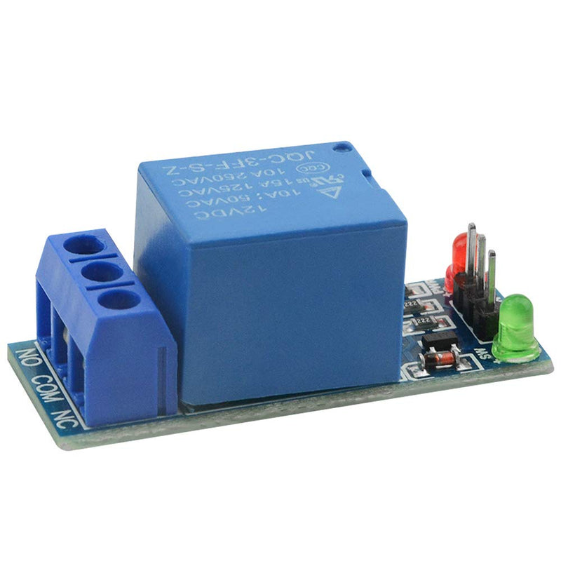 [Australia - AusPower] - XINGYHENG 10PCS One Channel Relay Module 12V Low Level Trigger Relay Expansion Plate Load Controlled Relay Switch Module for Industrial Automation Process 