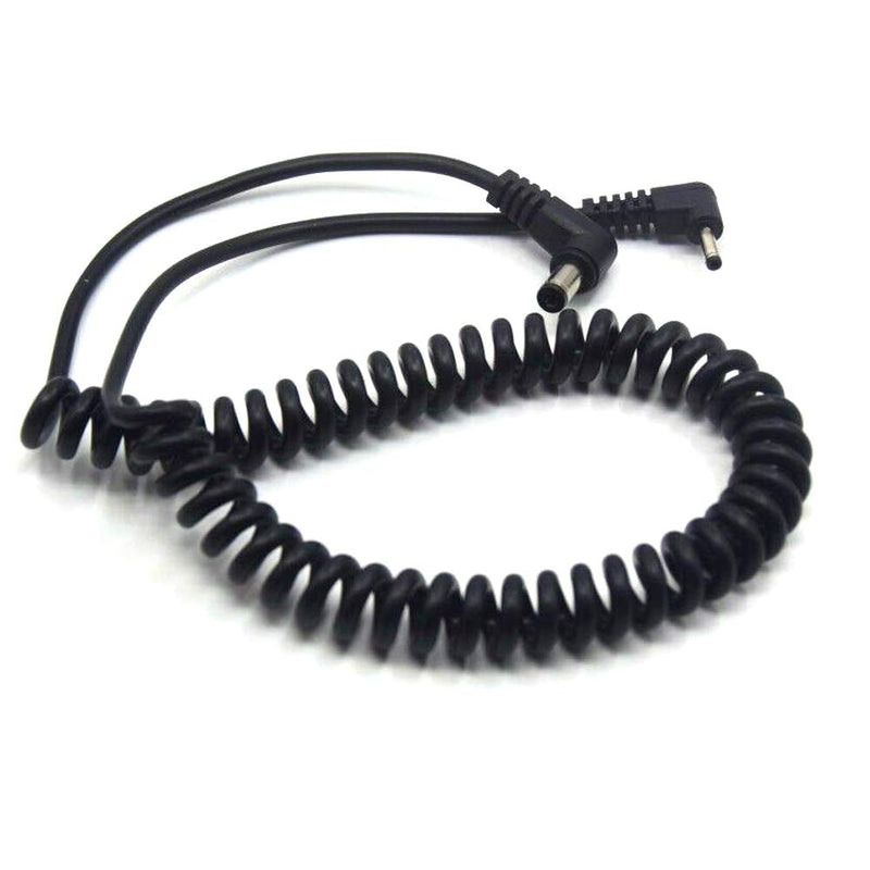 [Australia - AusPower] - Raeisusp 5.5x2.1 mm to 3.0x1.1 mm Spring Cable Power Supply Extension Cord Cable for Canon LP-E8 LP-E17 LP-E12 LP-E10 LP-E5 Dummy Battery 5521-3011 