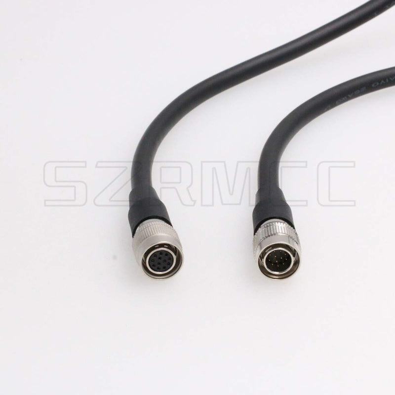 [Australia - AusPower] - SZRMCC Hirose 12 Pin Male to 12 Pin Female CCXC-12P Style Replacement Cable for Sony XC Series Intercon Hitachi Cameras (1m/3.2ft) 1m/3.2ft 