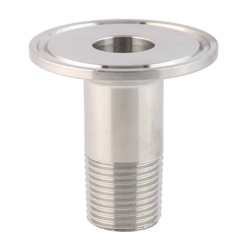 [Australia - AusPower] - Metaland 1.5" Tri Clamp to 1/2" NPT Male Fitting Stainless Sanitary Home Brew Adapter (Ferrule OD 50.5mm) 