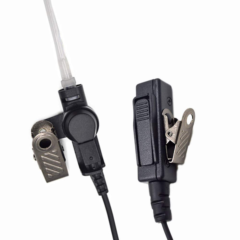 [Australia - AusPower] - XPR 7550 Earpiece for Motorola XPR 6350 6550 XPR 7350 Two Way Radio Walkie Talkie Headset with Acoustic Tube and PTT Mic-LeiMaxTe 