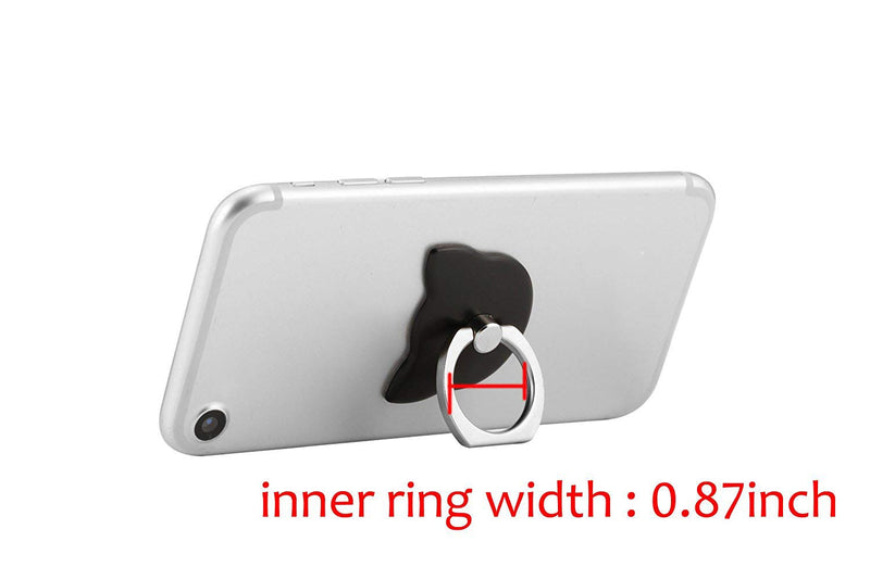 [Australia - AusPower] - lenoup Cat Cell Phone Holder,360 Rotation Phone Ring Kickstand,Universal Cell Phone Ring Grip for Almost All Phones,Pad 