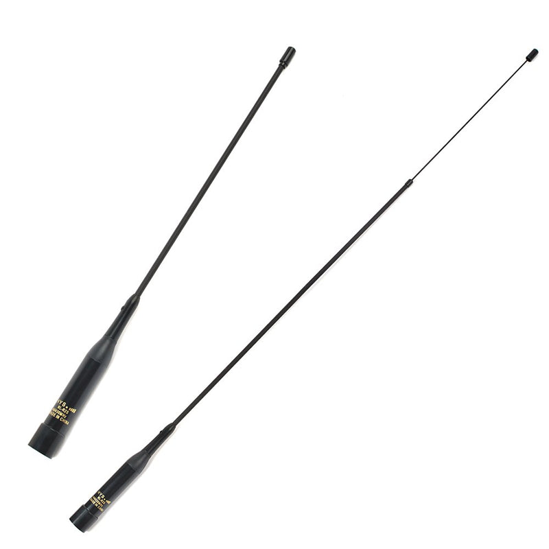 [Australia - AusPower] - HYS Dual Band Vehicle Radio 144/430MHz Telescopic Antenna Extension Tube (12.7in)–(19in) VHF/UHF Antenna with PL259 Connector Mobile Antenna Telescopic Antenna NL-R2L(PL259) 
