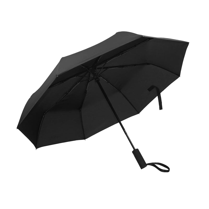 [Australia - AusPower] - NPCQUN Compact Travel Umbrella Windproof Collapsible Auto Folding Mini Small Umbrella Black 