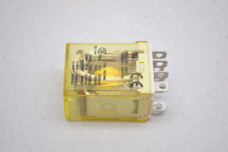 [Australia - AusPower] - IDEC RH2B-U-AC110/120V Plug-in, 10 AMP, 120 VAC, Relay, DPDT 