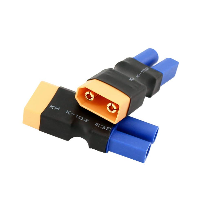 [Australia - AusPower] - BDHI 3pcs XT90 / XT-90 Male to EC5 Female Connector Adapter - Heavy Duty Adapter(B02-3) 