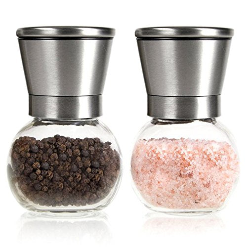 [Australia - AusPower] - Cuisinox Salt/Pepper Flax Seed Mill, Silver 