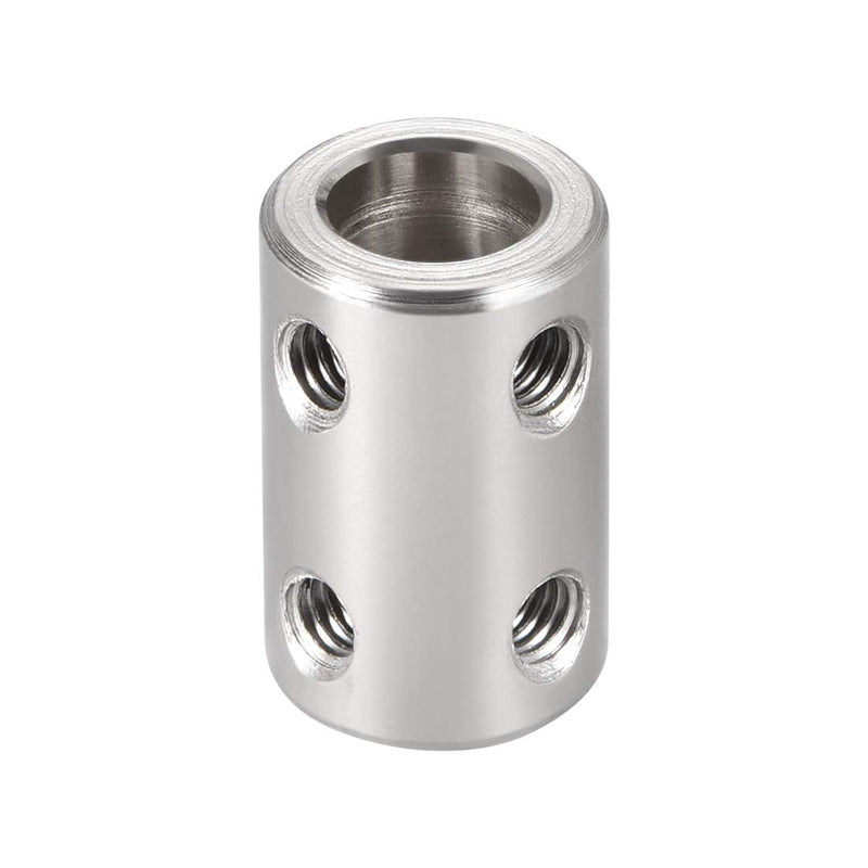 [Australia - AusPower] - uxcell 8mm to 8mm Bore Rigid Coupling Set Screw L22XD14 45# steel,Shaft Coupler Connector,Motor Accessories 