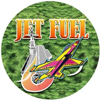 [Australia - AusPower] - Jet Fuel x 30 Top and Side Strain Labels – Sticker Labels for Tin Can – Durable Adhesive – Peel and Stick Labels with Unique Colorful Designs – Easy DIY Application (Labels Only) Jet Fuel x 30 Top & Side Strain Labels 