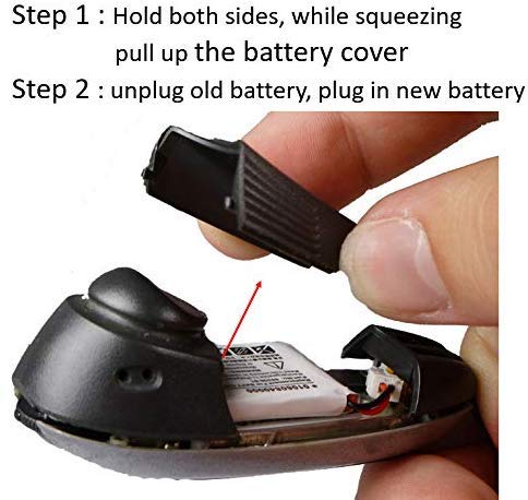 [Australia - AusPower] - Replacement Battery for Plantronics CS540 C054 Wireless Headset Headphones Repair for 86180-01, PL-86180-01 & 84479-01, Rechargeable Li-Polymer Battery, LI-POL, 140mA 