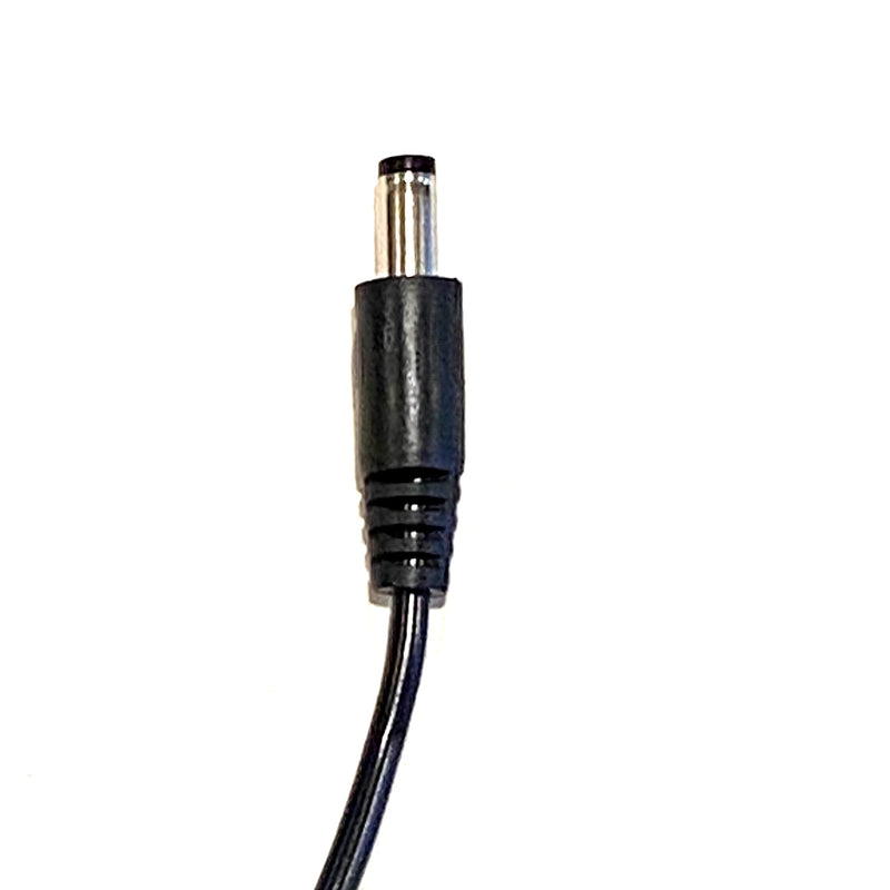 [Australia - AusPower] - 5 Pack DC 12 Volt 9 Volt and More Power Adapter Male to Male 6 Inch Patch Cable 2.1mm x 5.5mm 