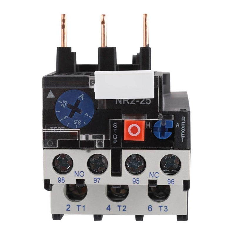 [Australia - AusPower] - NR2-25 Thermal Overload Relay Electric Adjustable Motor Protection Thermal Overload Protection Relay(2.5-4A) 