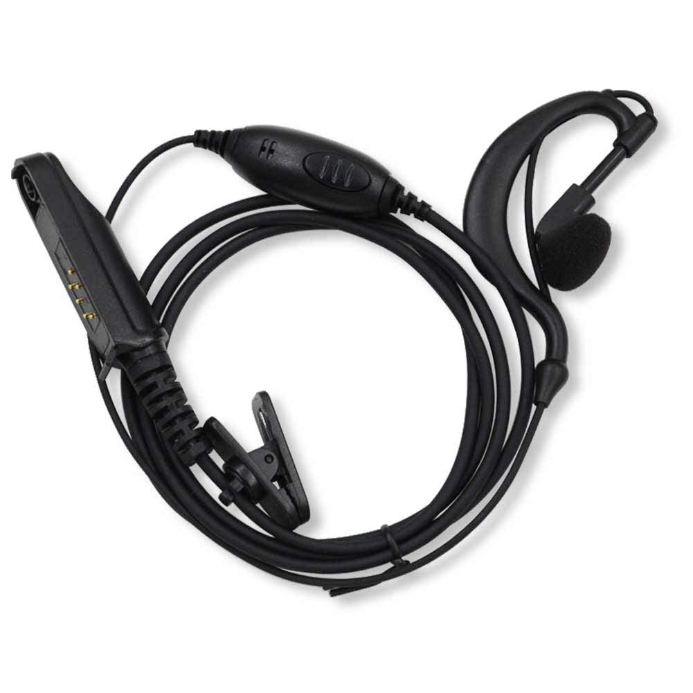 [Australia - AusPower] - Tenq G Shape Earpiece Headset PPT for BAOFENG Radio UV-9R BF-9700 BF-A58 UV-9Rplus (5PCS) 