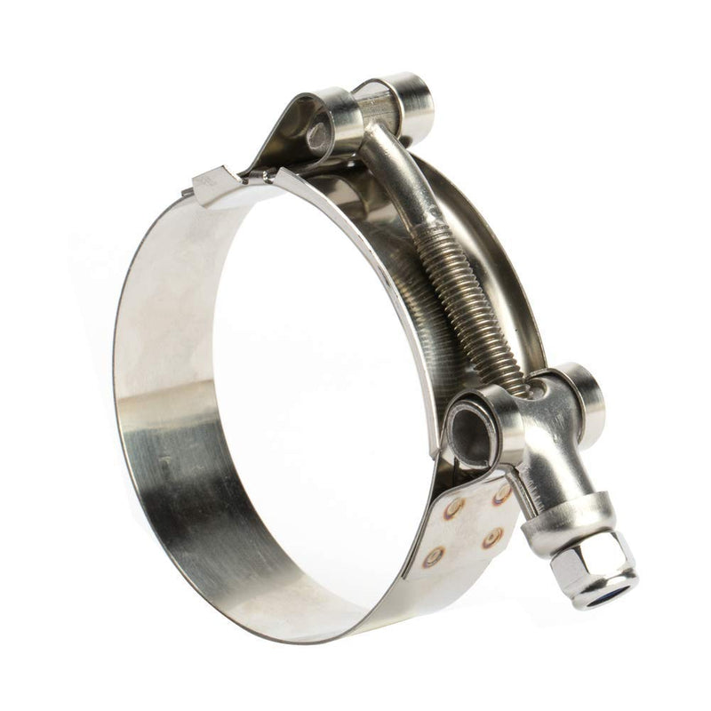 [Australia - AusPower] - ISPINNER 2 Pack 3 Inch Stainless Steel T-Bolt Hose Clamps, Clamp Range 83-91mm for 3" Hose ID, Pack of 2 3" Clamp Range 83-91mm (3.27" - 3.58") 