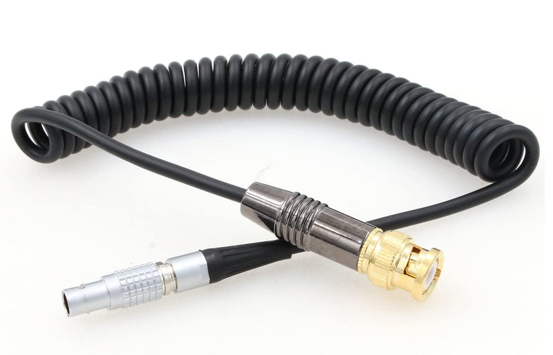[Australia - AusPower] - ZBLZGP Timecode Sync Cable| BNC to 5 Pin SMPTE Timecode Cable for ARRI Alexa Mini/XT Camera| Sound Devices ZAXCOM coiled cable 
