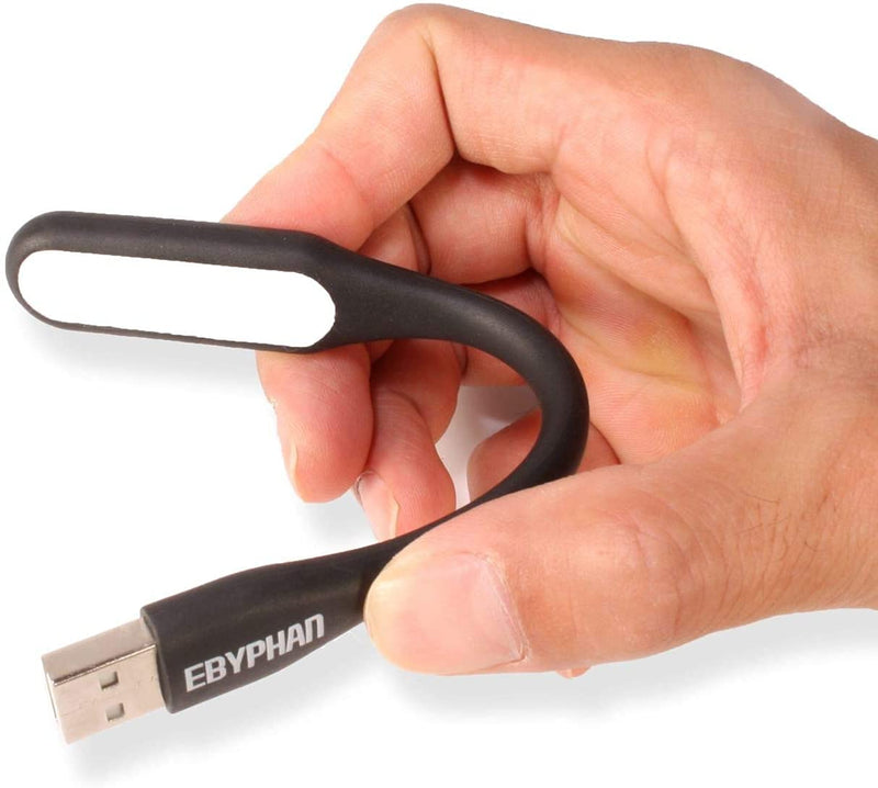 [Australia - AusPower] - EBYPHAN Mini USB Light for Keyboard, Flexible USB Laptop Light, Adjustable USB Lamp for Notebook Computer(Gooseneck Structure, LED Lighting Source, 10-Pack) 