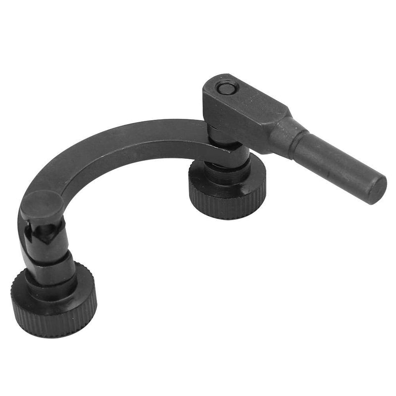 [Australia - AusPower] - Dial Indicator Holder, Hard Steel Durable Half Round Combination for Connection with Dial Gauges Test Dial Indicator Arc Holder 