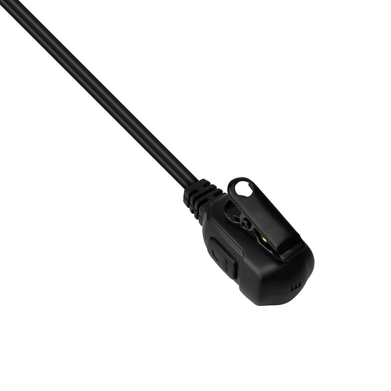 [Australia - AusPower] - HYSHIKRA G Shape Earpiece, Headset Coil Cable with PTT and Speaker Mic for BaoFeng UV-5R 5RA 5RB 5RC 5RD 5RE 5REPLUS 3R+ Kenwood Retevis Two Way Radio Accessories (Fit Right Ear Only) 