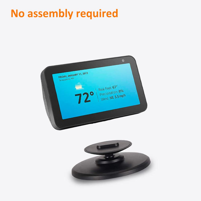 [Australia - AusPower] - AutoSonic Stand for Echo Show 5 (1st Gen and 2nd Gen) | Adjustable Design Compatible with Alexa Show 5 | Magnetic,Swivel and Tilt | Black 