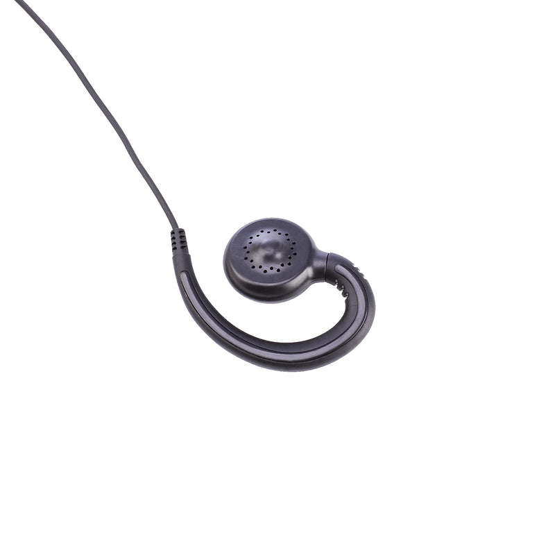 [Australia - AusPower] - POFENAL RDM2070D CLS1110 CLS1410 Single-Wire Walkie Talkie Earpiece Compatible for Motorola CP200 GP2000 XU1100 PRO1150 MU12 Radio with PTT Mic Headset (C-Shaped) 