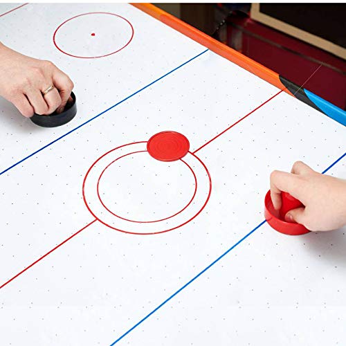 [Australia - AusPower] - Coopay Air Hockey Pushers and Air Hockey Pucks Air Hockey Paddles with a Drawstring Bag for Game Tables (4 Striker, 8 Puck Pack) 