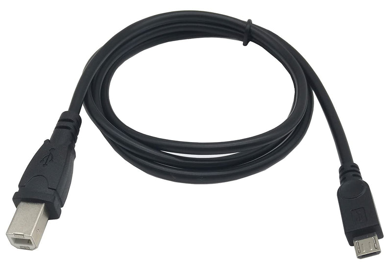 [Australia - AusPower] - Micro USB to Printer Cable, Traovien 2PCS Micro USB 5pin Male to USB Type B Data and Charge Cable,Android Phone pc to Printer Cable Printer,Scanner,Electronic midi Piano,Etc.(1M/3.3Feet) 