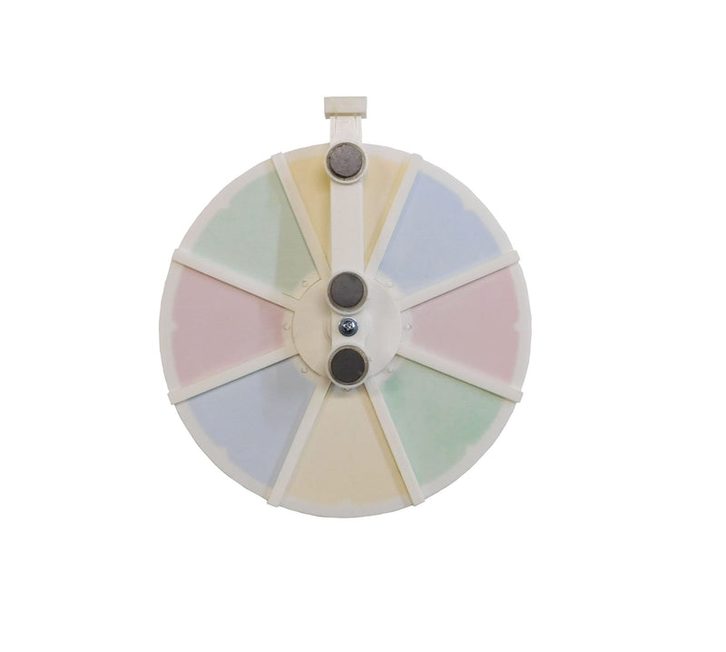 [Australia - AusPower] - Prize Wheel Fun Spinning Prize Wheel 8 Inch Dry Erase Magnetic Mount 