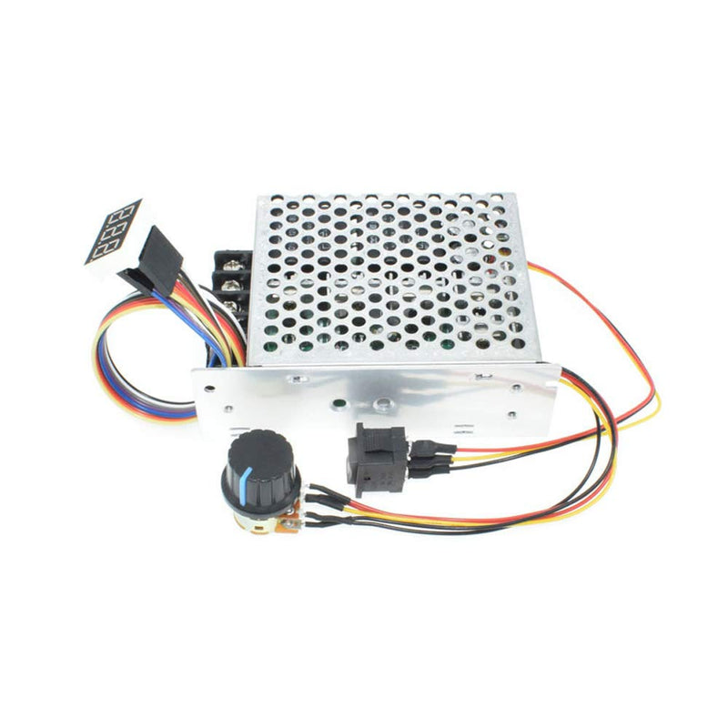 [Australia - AusPower] - tatoko DC Motor Speed Controller 10V-55V 12V 24V 36V 40A Stepless DC Motor Speed Controller with Forward-Brake-Reverse Switch,Ajustable Potentiometer &Digital Display 