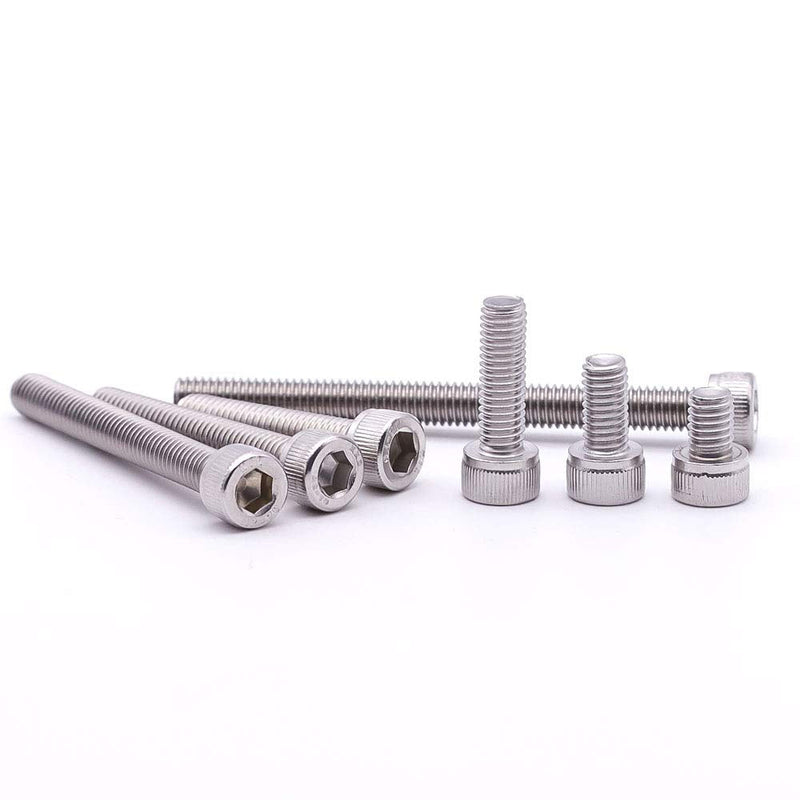 [Australia - AusPower] - M8-1.25 x 35mm Socket Head Cap Screws Bolts (M3 to M10 Available) 304 Stainless Steel 18-8, Allen Socket Hex Drive, Full Thread, Coarse Thread, Bright Finish, 20 PCS M8 x 35mm (20 pcs) 