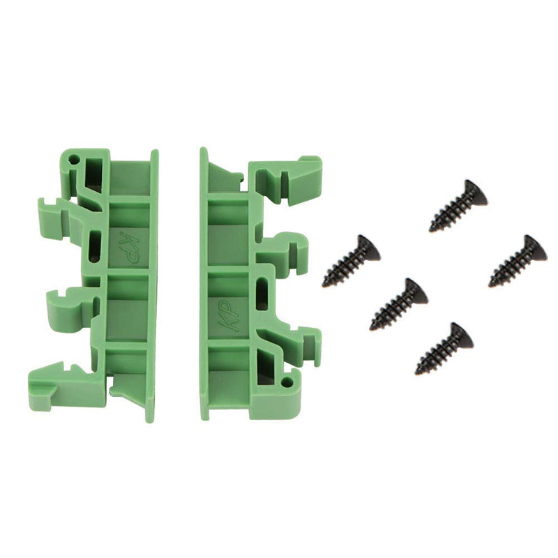 [Australia - AusPower] - 10 Sets Din Rail Mounting Adapter PCB Circuit Board Bracket DIN C45 Rail Adapter 35mm PCB Circuit Board Mounting Bracket Holder Carrier 