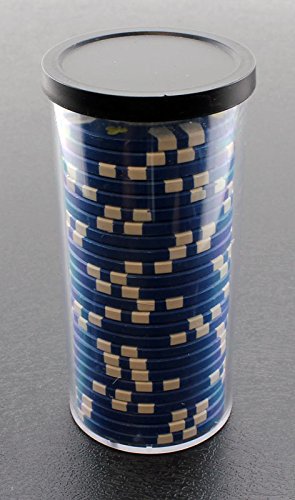 [Australia - AusPower] - Versa Games 25pc Poker Chip Storage Tube - 4 Piece Set 