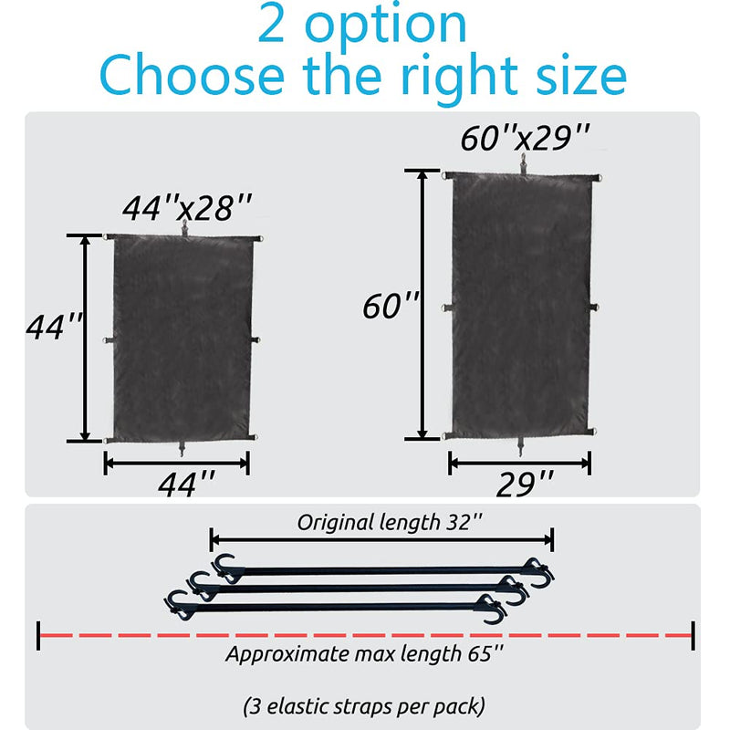 [Australia - AusPower] - Chuanke Universal Kayak Cockpit Cover UV60+ Heavy Duty Oxford Fabric with PVC Coating 100% Waterproof Seal Cockpit Cover for Transportable and Indoor. Rugular（44*28inch） 1 Pack 