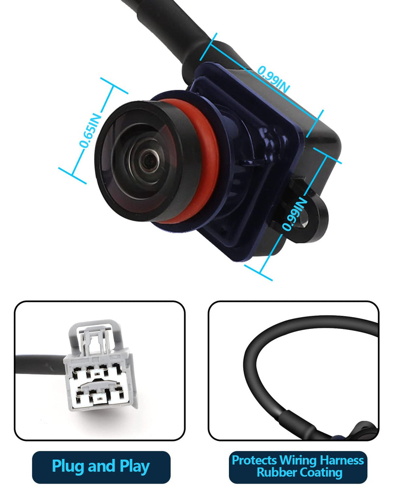 [Australia - AusPower] - Backup Camera Rear Compatible for Dodge Dart 2013 2014 2015 2016 Reverse Camera Replaces 56038990AA 1WY78GW7AA 