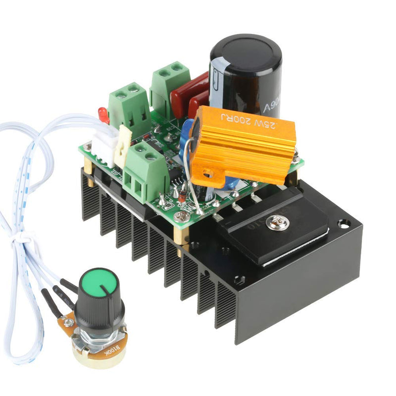 [Australia - AusPower] - DM-1105S-L 400W 15-160V DC Motor Speed Controller 12-110V AC Speed Regulator With Brush 