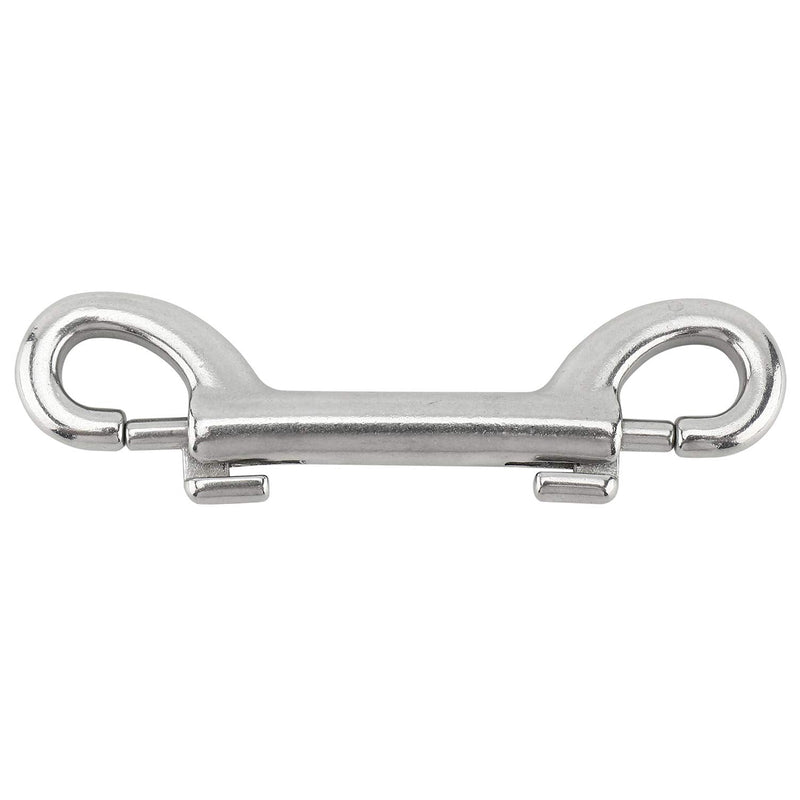 [Australia - AusPower] - Yaegoo 4 Pack 316 Stainless Steel Double Ended Bolt Snap Hook, 3-1/2 Inch Marine Grade Double End Snaps, Trigger Chain Clips Scuba Diving Clips 