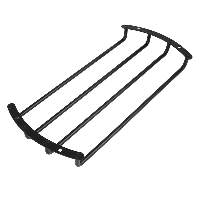 [Australia - AusPower] - X AUTOHAUX Universal 12 Inch Black Metal Car Bar Grille Subwoofer Speaker Grill Cover Guard 