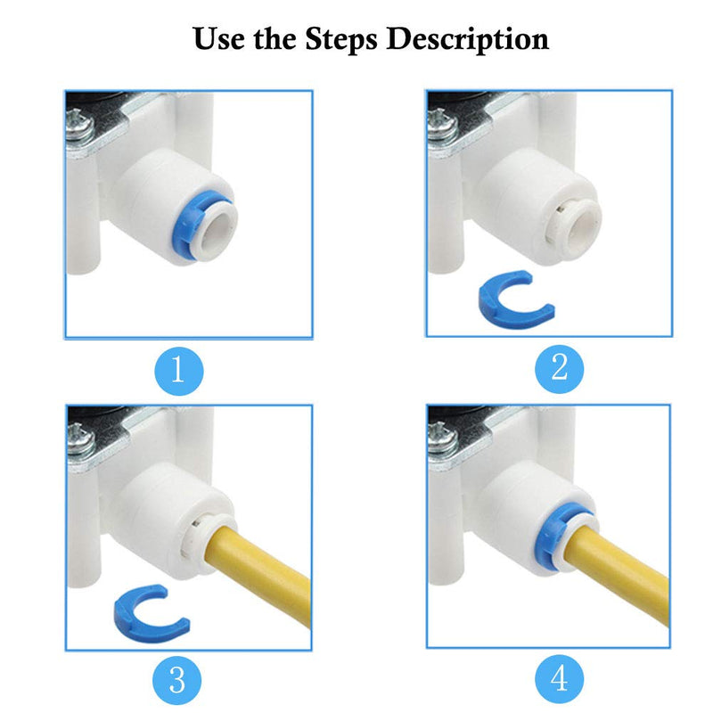 [Australia - AusPower] - Beduan Water Push to Connect Quick Connect Fitting 3/8" Tube OD for RO Water Reverse Osmosis System Water Tube Fitting (Ball Valve + T + L + I Combe, Pack of 16) 3/8“ Tube OD (16PCS) 