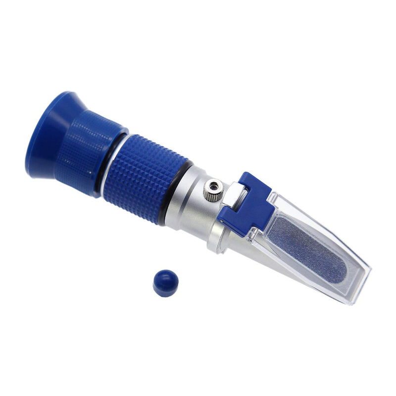 [Australia - AusPower] - AMTAST Hand Held Brix Refractometer Hydrometer with ATC Refractometer for Liquid Fruit Canned Food Sugar Content Test 