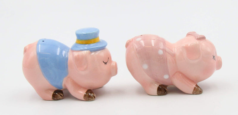 [Australia - AusPower] - Cosmos Gifts Kissing Pigs Salt and Pepper, Multicolored 